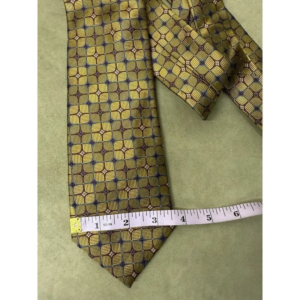 Jos A Bank Multicolored 100% Silk Tie